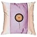 EXP Handmade Silky Lavender & White Cushion Cover / Pillow Sham - Golden Sunflower Design