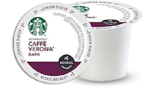 Starbucks Caffe Verona, Dark, K-Cup Portion Pack for Keurig K-Cup Brewers, 96 Count