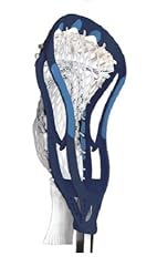 STX Deuce Lacrosse Unstrung Head, Navy/Carolina blue