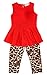 Zeagoo Girl Sleeveless T-shirt Top+pants Leggings Trousers Outfit Clothing