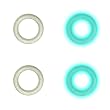 0 Gauge Glow in the Dark O-Ring 4-Pack