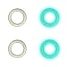 0 Gauge Glow in the Dark O-Ring 4-Pack