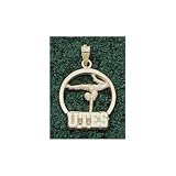 Utah Utes Solid 14K Gold ''UTES'' Gymnast Pendant
