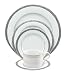 Nikko Ceramics Platinum Filigree 20-Piece Dinnerware Set, Service for 4