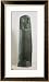 Code of Hammurabi: the God Shamash Dictating His Laws to Hammurabi, King of Babylon Framed Art Poster Print, 18x30