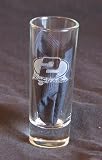  : Nascar #2 Rusty Wallace Etched 3 Oz. Shooter Shot Glass