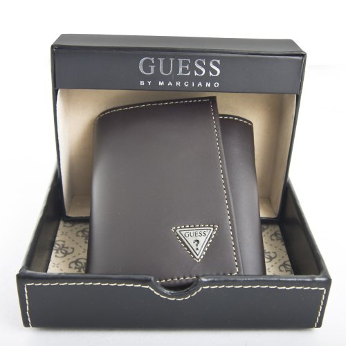 Guess Mesa Men's Dark Brown Trifold