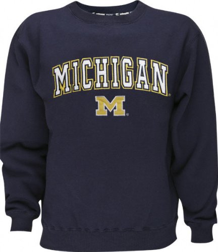 Buy Michigan Wolverines Automatic Fleece Crewneck Sweatshirt