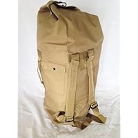 Military Army Style Double Strap Duffel Duffle Bag