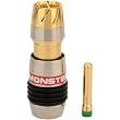 Monster QuickLock RG6Q RCA Connectors 10-pc. pk. RCA Connectors for RG6Q-Red (QL RG6Q RR-10)
