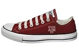 Converse Chuck Taylor All Star Lo Top Maroon Texas A&M University Logo Maroon Canvas