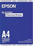 Computer : Epson Supplies inkjet Cleaning Sheets A4 A4 3Ct