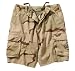 These Vintage Paratrooper cargo shorts are made just for kids. They are super soft, yet very durable and are made from our finest washed cotton/poly twill. These shorts feature 6 pockets, zipper fly and an inside waist drawstring. Available in 3 great colors. Woodland Camo, Tri-Color Desert Camo and Khaki. Sizes from extra small to XL.