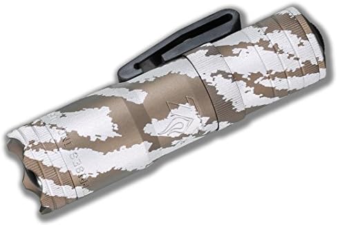 LensLight Mini Tan Digi Camo Dual-Output Flashlight w/ Strike Bezel