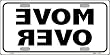 Move Over License Plate