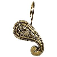 Paisley Shower Curtain Hooks