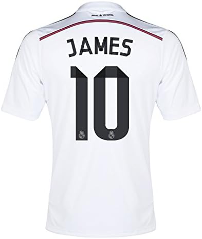 2014-15 Real Madrid Home Shirt (James 10)
