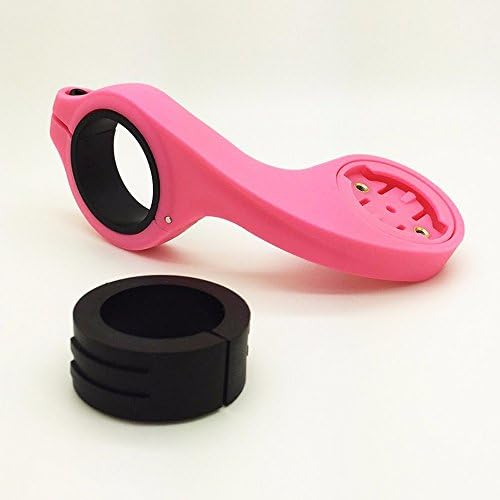 Bicycle Handlebar Stem Mount Adapter / Holder for GARMIN Computer Speedometer Edge 810 800 510 500 200 1000 GoPro HERO HERO2 HERO3 (Pink Mount)
