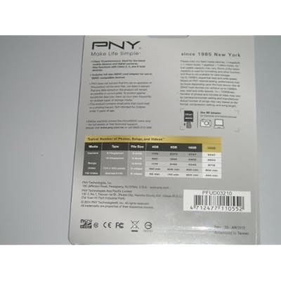 PNY Micro SD Card 32GB with Adapter C10