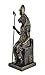 Veronese Design 8 1/2 Inch Tall Egyptian Goddess Sekhmet Sitting on Throne Cold Cast Resin Antique Bronze Finish Statue