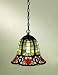 Hyacinth Tiffany Mini Pendant Light in Vintage Bronze