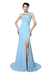 Chiffon Applique Evening Dress/Prom Dress/Wedding Dress 