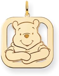 Disneys Winnie the Pooh Charm in 14 Karat Gold