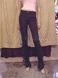 Christian Dior - $2370 New CHRISTIAN DIOR Brown Lambskin Belt Pants 6 38