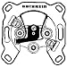 Kathrein ESD 32 3-fach Satelliten-Einzelanschlussdose (FM/TV/Sat-1/Sat-2-Anschlu�)