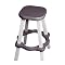 26" Resin Barstool- Portobello(Set of 2)