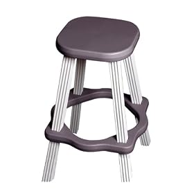 26" Resin Barstool - Portobello (Set of 2) by 