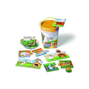Infantino Animal Peek-a-Boo Puzzle