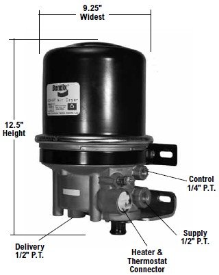 Bendix AD-IP Air Dryer 109477X - Reman : Bendix AD-IP Air ... 2006 freightliner century fuel filter 