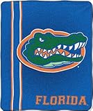 Florida Gators 50x60 Royal Plush Raschel Throw Blanket - Mesh Style