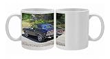 Dodge Challenger America Photo Mugs