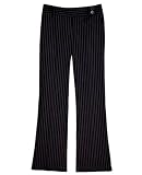 Black Pinstriped Pant