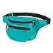 Fantasybag 3-Zipper Fanny Pack-Teal, FN-03
