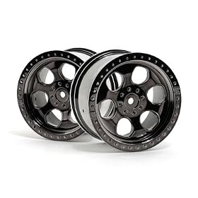 6-Spoke Wheel, Black Chrome (2):SAVX,SAVXL from HPI Accessories