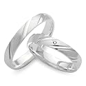 Unique Trauringe Eheringe Hochzeitsringe Gravur 925 Sterling Silber R8509s