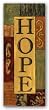 Words To Live By: Hope by Debbie Dewitt 8"x20" Art Print Poster