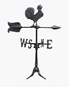 Whitehall Prod. WV3-A-76SR-BKND Rooster Weathervane