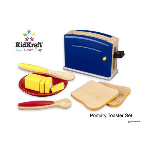 Childrens Toyshop  Kitchen & Housewares : PRIMARY TOASTER SET