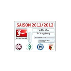 DFL Updateset 1. Bundesliga, 14,5 cm x 22cm, FD-DFL-UP-1.11