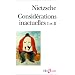 Consid�rations inactuelles I et II