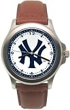 MLB New York Yankees Man's Leather Rookie Watch