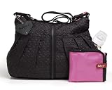 BabyMel Amanda Diaper Bag - Quilted Black