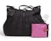 BabyMel Amanda Diaper Bag - Quilted Black