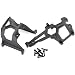 Traxxas 8620 Front and Rear Chassis Supports, Black
