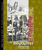 World War II Reference Library: Biographies