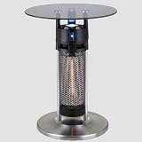 Infralogic Infrarotheizung Heiztisch 1200 Watt IP 24 mit LED
